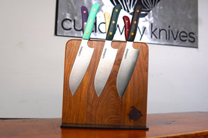 Handmade Magnetic Knife Block