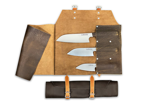 3 Knife Chef Rollup- Limited Release - Cudaway